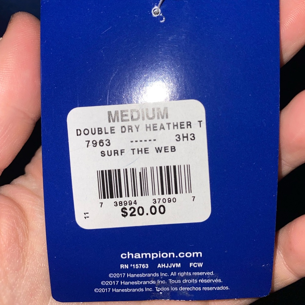 BLUE CHAMPION SHIRT